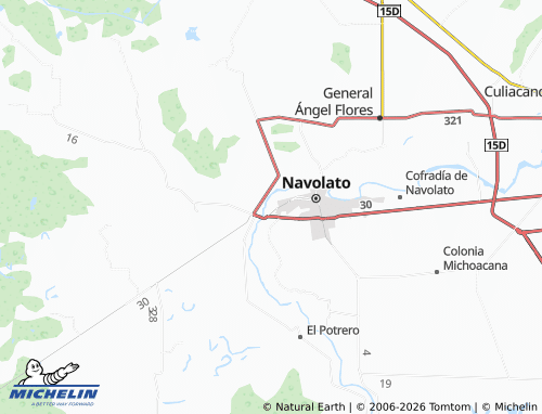 Mapa MICHELIN Popular - ViaMichelin