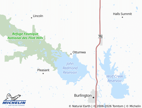Carte MICHELIN Ottumwa - ViaMichelin