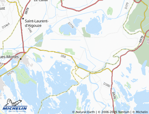 Mappa MICHELIN Montcalm - ViaMichelin