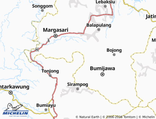MICHELIN Rajawetan map - ViaMichelin