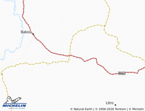 MICHELIN Ngama map - ViaMichelin