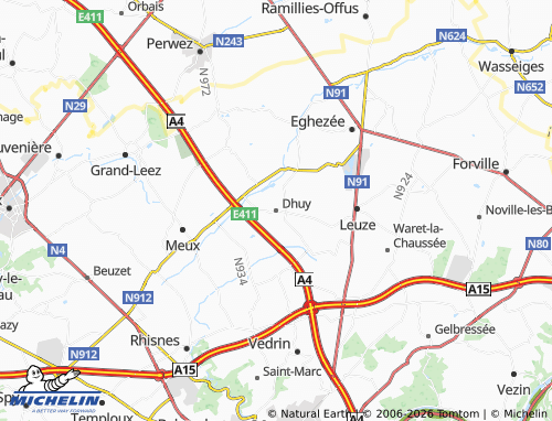 Carte MICHELIN Dhuy - ViaMichelin