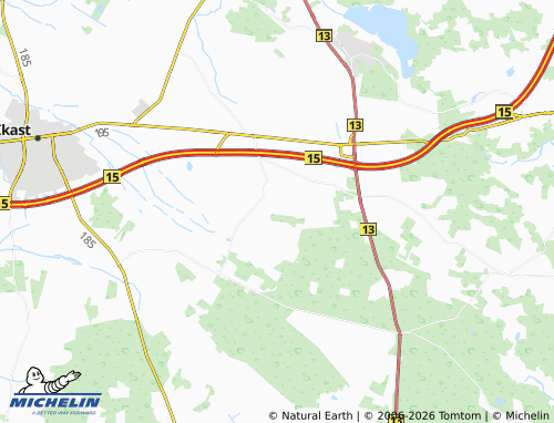 Kaart MICHELIN Guldforhoved - ViaMichelin