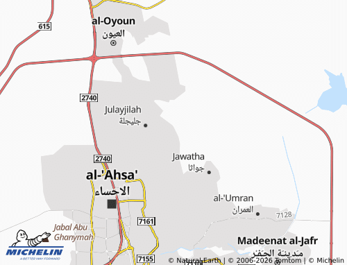 MICHELIN Al Safa 4th map - ViaMichelin