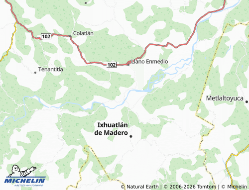 Mapa MICHELIN Oxitempa - ViaMichelin