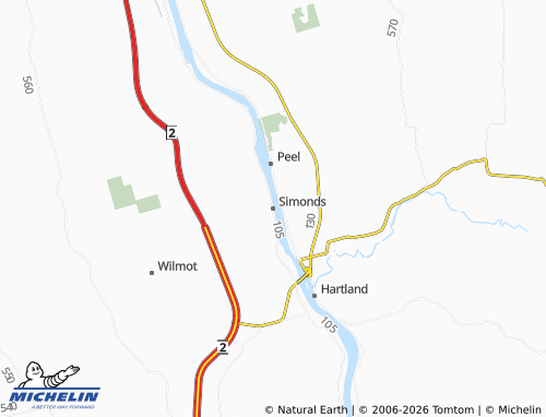 Mappa MICHELIN Simonds - ViaMichelin