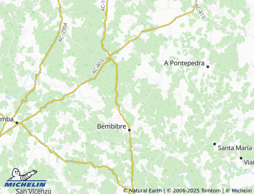 MICHELIN Pino map - ViaMichelin