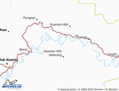 MICHELIN Tanjung Pisang map - ViaMichelin