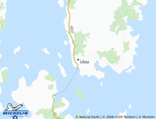 Carte MICHELIN Ulsta - ViaMichelin