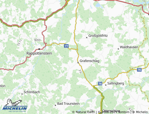 MICHELIN-Landkarte Schafberg - ViaMichelin
