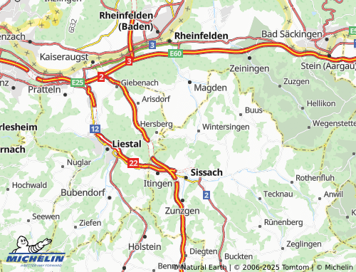 Kaart MICHELIN Nusshof - ViaMichelin