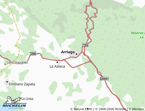 MICHELIN Canta Rana map - ViaMichelin