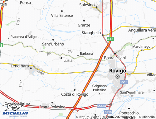 Mappa MICHELIN Saline - ViaMichelin