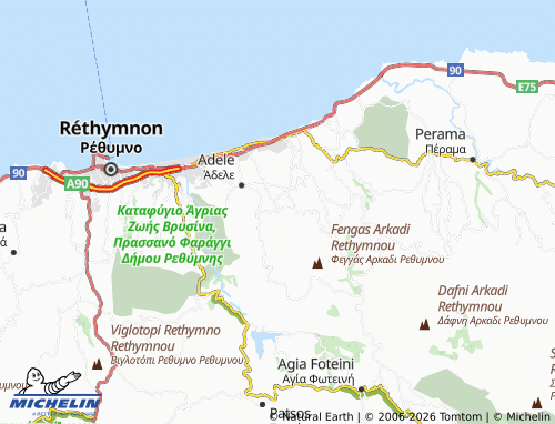 Mapa MICHELIN Mesi - ViaMichelin