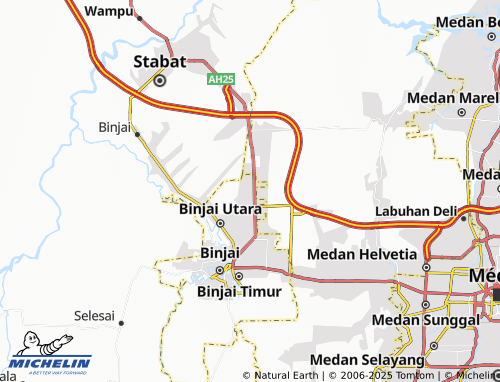 MICHELIN Jati Utomo map - ViaMichelin