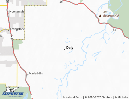 Mapa MICHELIN Daly - ViaMichelin