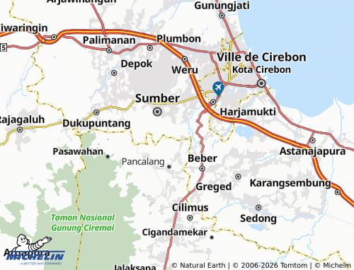MICHELIN Sarwadadi map - ViaMichelin