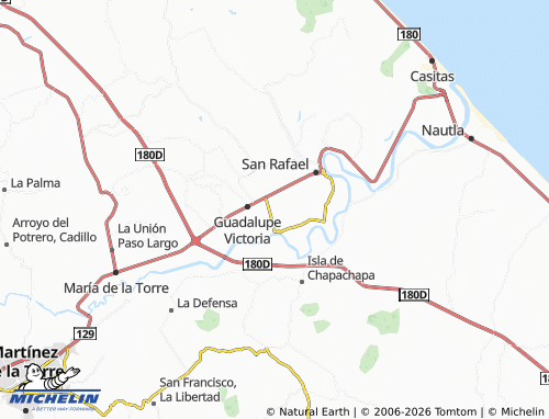 Mapa MICHELIN Zona Rosa - ViaMichelin