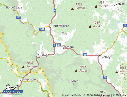 Kaart MICHELIN Lenora - ViaMichelin