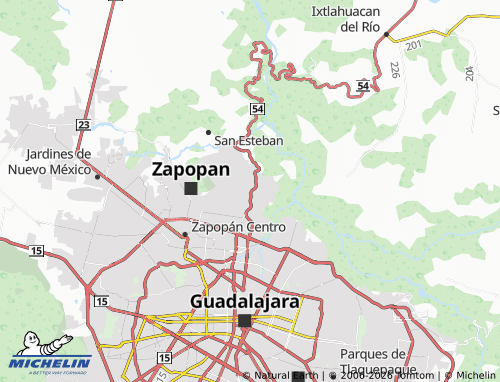 Mapa MICHELIN Villa de Guadalupe - ViaMichelin