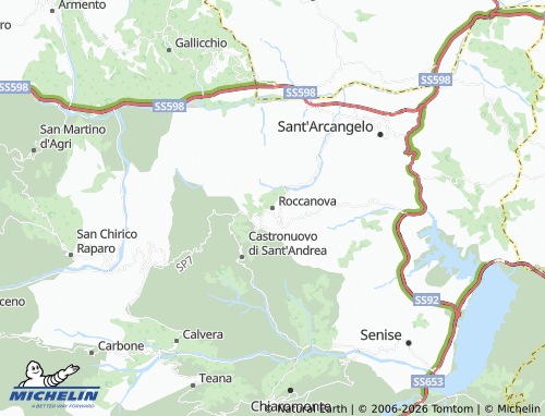 Carte MICHELIN Roccanova - ViaMichelin