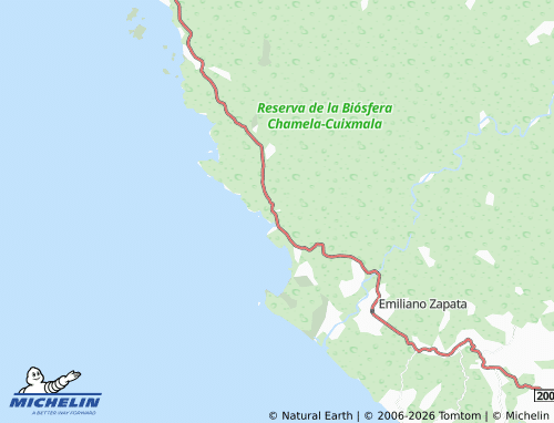 Mappa MICHELIN Pueblo Careyes - ViaMichelin