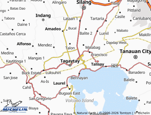 Mappa MICHELIN Silang Junction North - ViaMichelin
