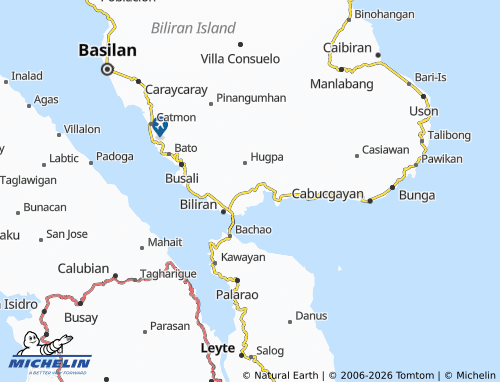 MICHELIN Baras map - ViaMichelin
