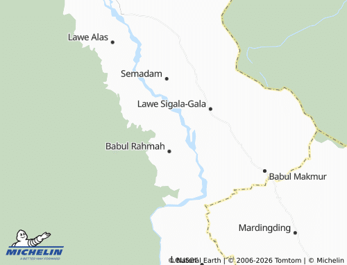 MICHELIN Tuah Mesade map - ViaMichelin