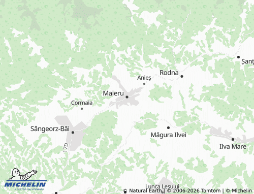 Mappa MICHELIN Maieru - ViaMichelin