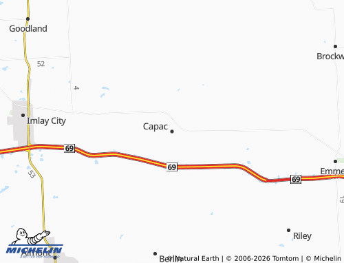 Mapa MICHELIN Capac - ViaMichelin