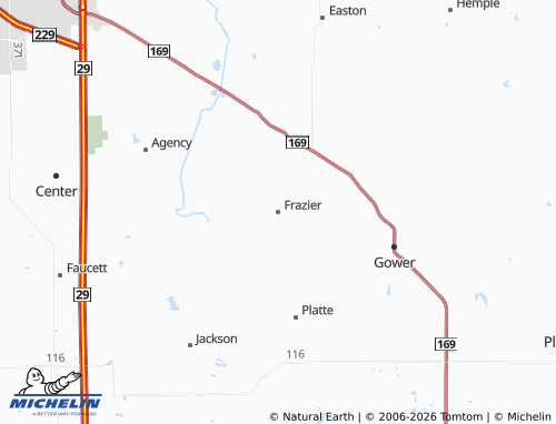 Mapa MICHELIN Frazier - ViaMichelin