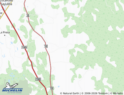 Mappa MICHELIN La Paloma Nueva Reforma - ViaMichelin