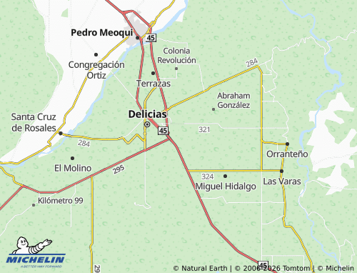 Mappa MICHELIN Paseo Las Vírgenes - ViaMichelin