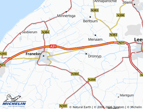 MICHELIN Zweins map - ViaMichelin