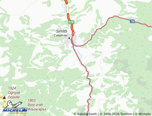 Mapa MICHELIN Cherniche - ViaMichelin