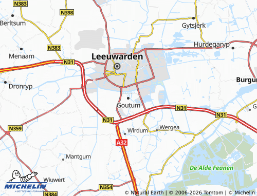 Carte MICHELIN Goutum - ViaMichelin