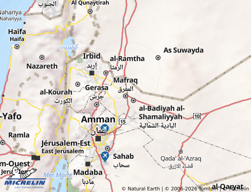 MICHELIN Al Mafraq Qasabah map - ViaMichelin