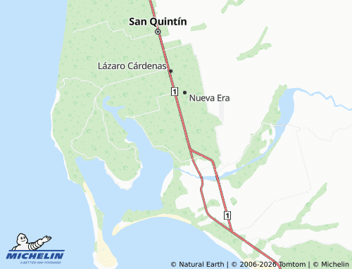 Mapa MICHELIN Santo Tomás - ViaMichelin