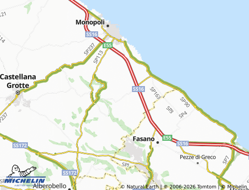 Mapa MICHELIN Macchia di Monte - ViaMichelin
