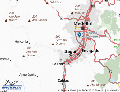 Carte MICHELIN La Verde - ViaMichelin