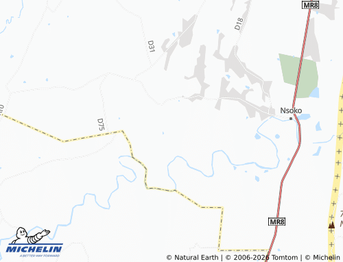 Mappa MICHELIN Ntuthwakazi - ViaMichelin