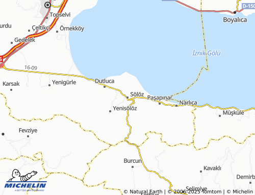 MICHELIN Sölöz map - ViaMichelin