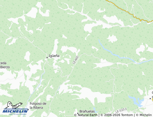 MICHELIN Tremor de Arriba map - ViaMichelin