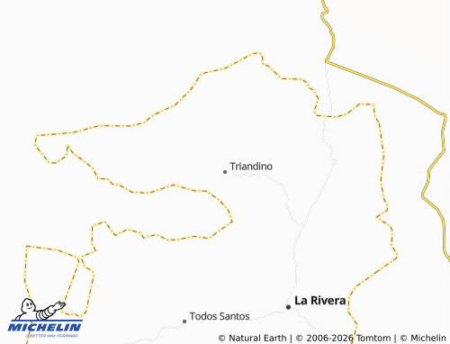 MICHELIN Triandino map - ViaMichelin