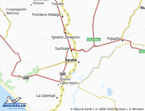 MICHELIN 14 de Septiembre map - ViaMichelin