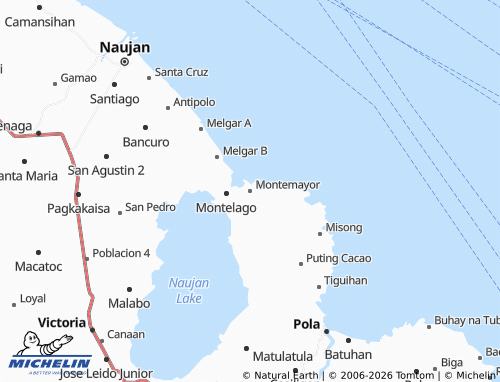 MICHELIN Montemayor map - ViaMichelin