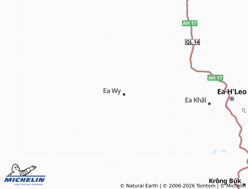 MICHELIN Ea Wy map - ViaMichelin