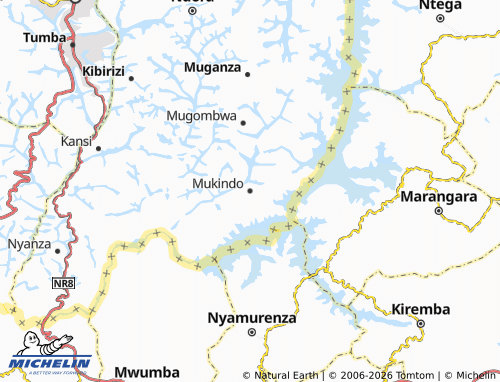 Mappa MICHELIN Mukindo - ViaMichelin