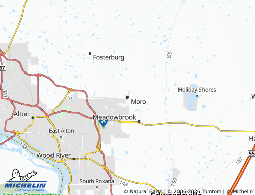 Kaart MICHELIN Moro - ViaMichelin